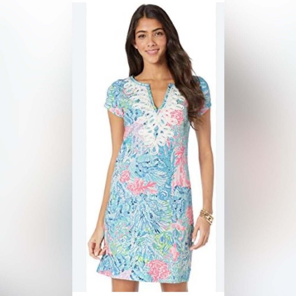 Lilly Pulitzer NWT Large Brewster Dress Sink or Swim